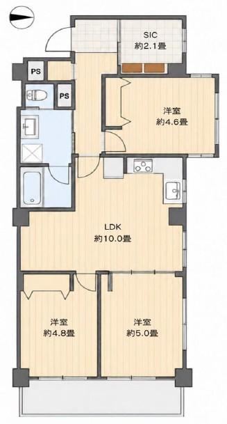 3LDK apartment in Suginami Ward, Tokyo - Photo 1