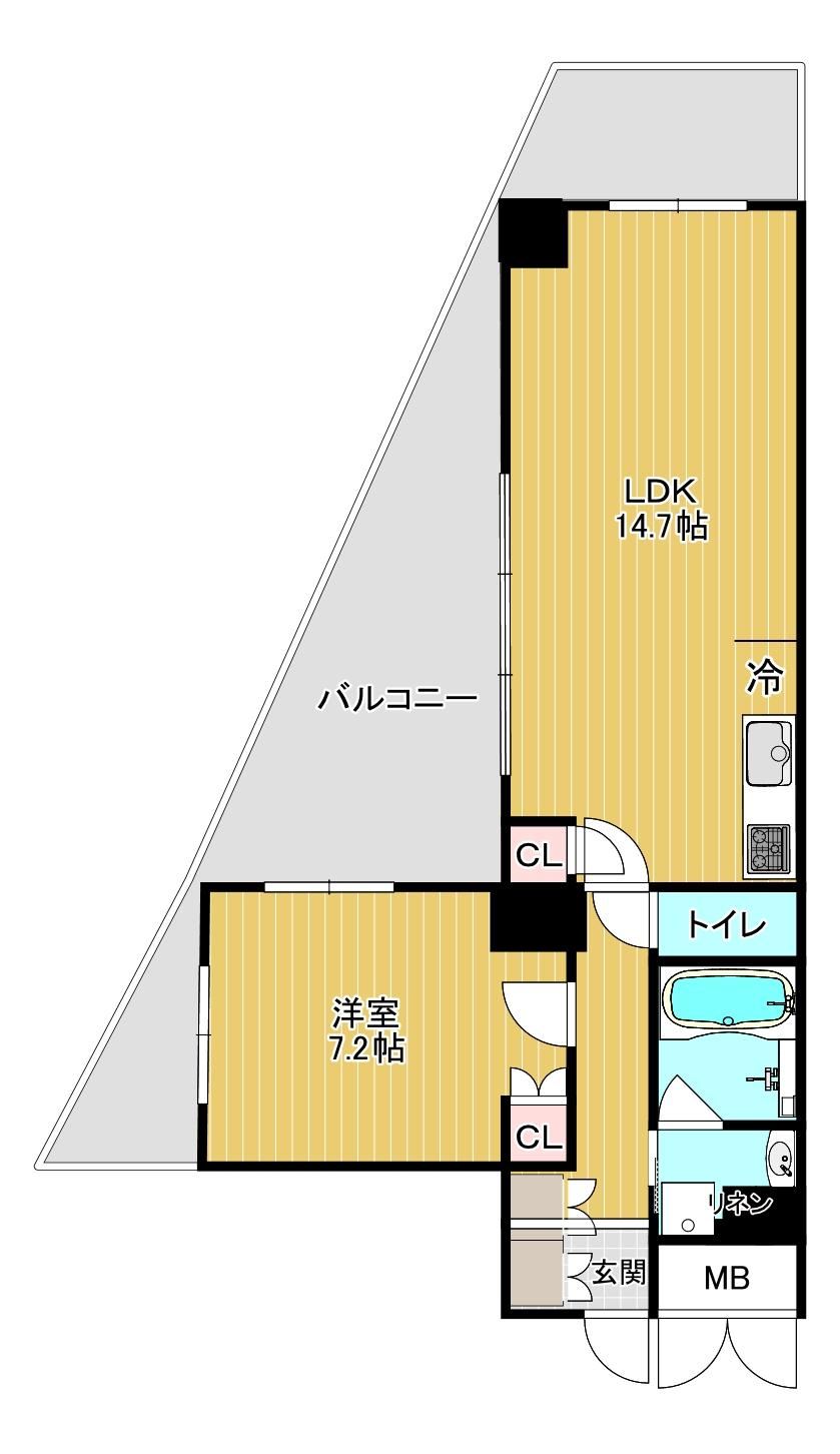 1LDK apartment in Ota Ward, Tokyo - Photo 1