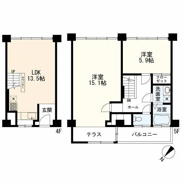 2LDK apartment in Shibuya Ward, Tokyo - Photo 1