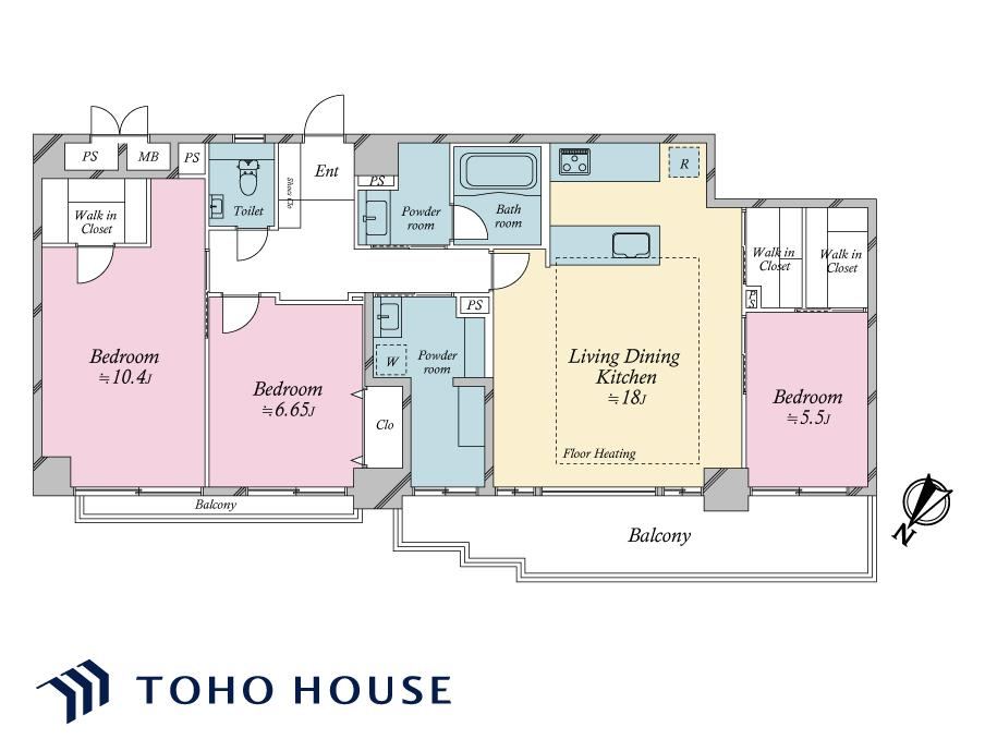 3LDK apartment in Edogawa Ward, Tokyo - Photo 1