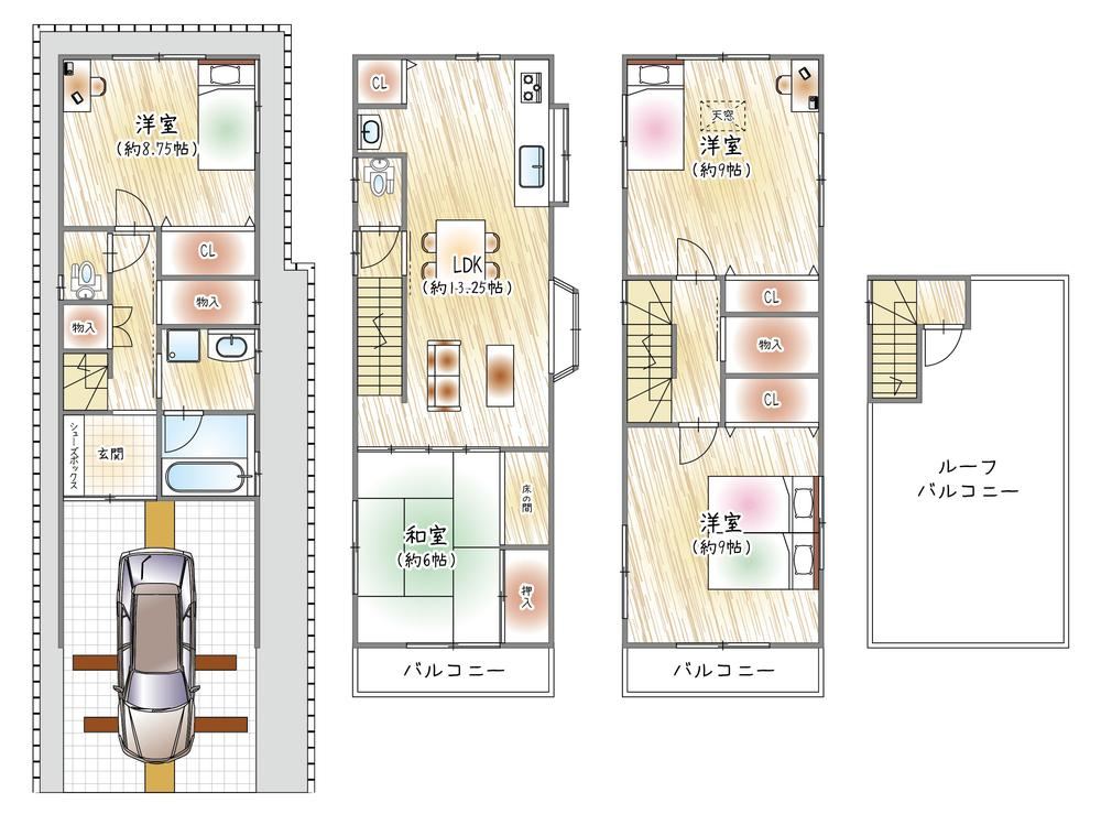 4LDK house in Ibaraki, Osaka - Photo 1
