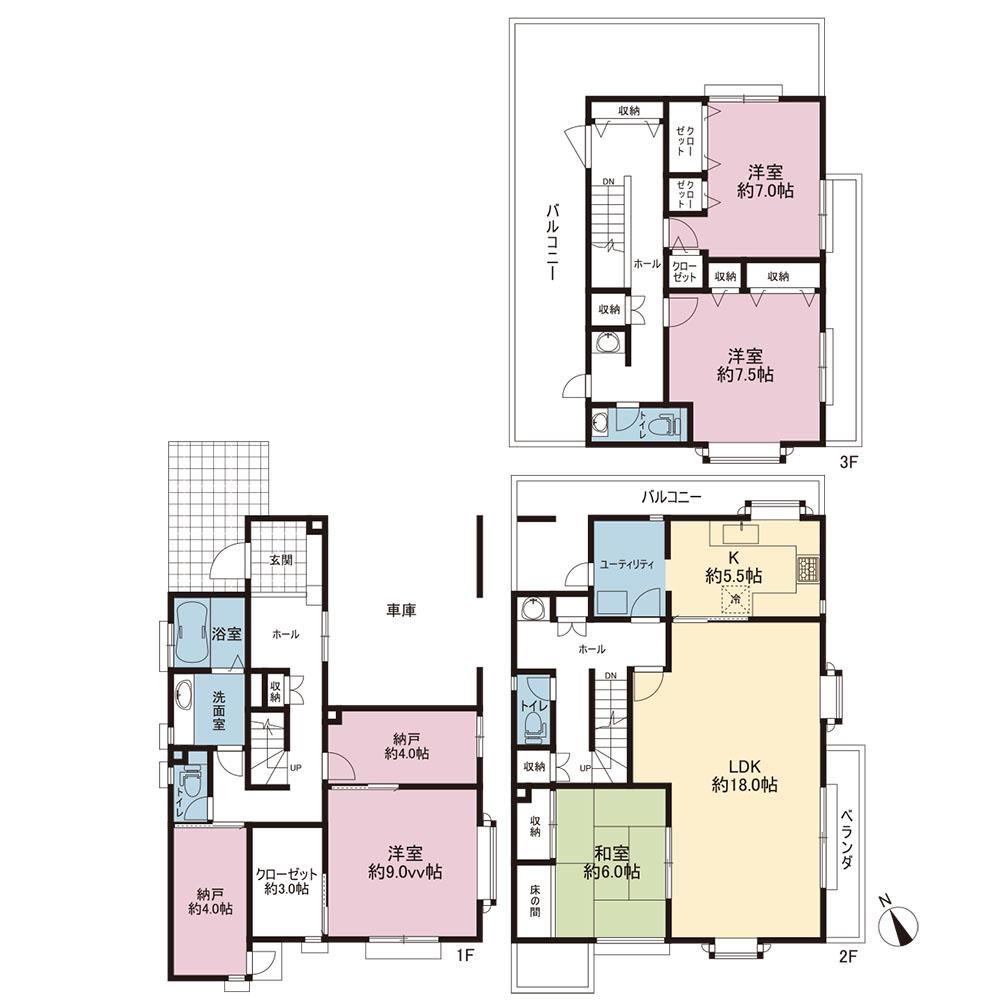 4LDK+2S house in Fujisawa, Kanagawa - Photo 1