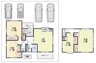 4LDK house in Seiro, Kitakambara District