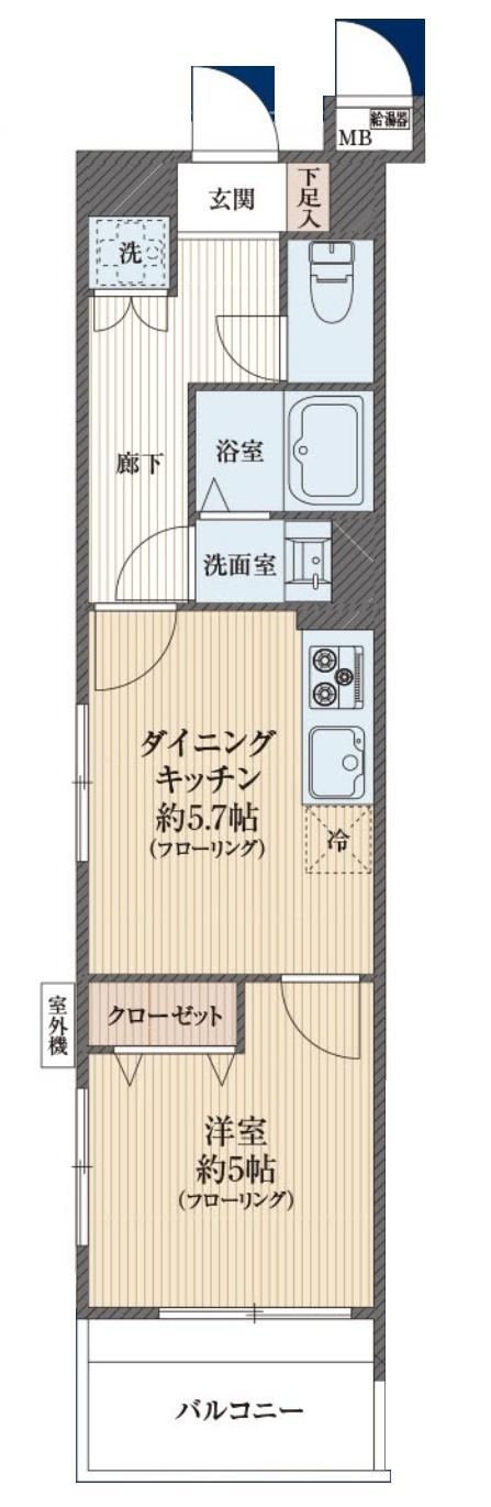 1DK apartment in Bunkyo Ward, Tokyo - Photo 1
