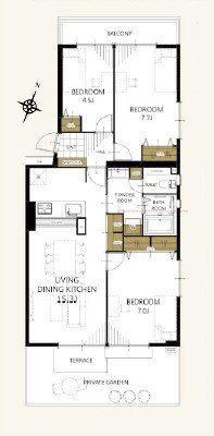 3LDK apartment in Iruma, Saitama - Photo 1