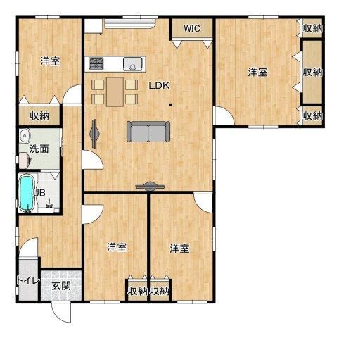 4LDK house in Sanyoonoda, Yamaguchi - Photo 1
