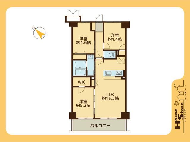 2LDK+S apartment in Minuma Ward, Saitama - Photo 1