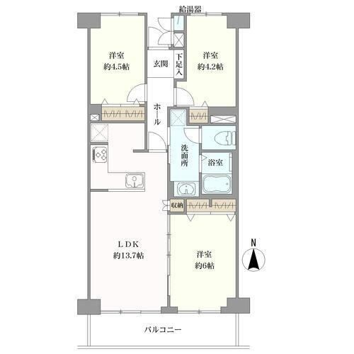 3LDK apartment in Urawa Ward, Saitama - Photo 1