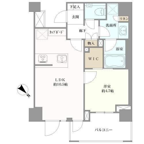 1LDK apartment in Meguro Ward, Tokyo - Photo 1