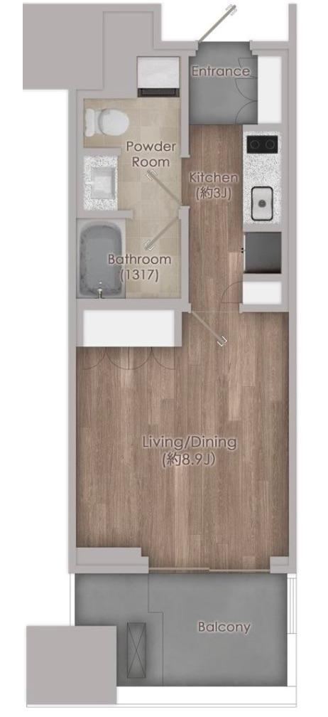 1K apartment in Minato Ward, Tokyo - Photo 1