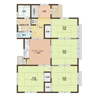 4DK house in Sakata