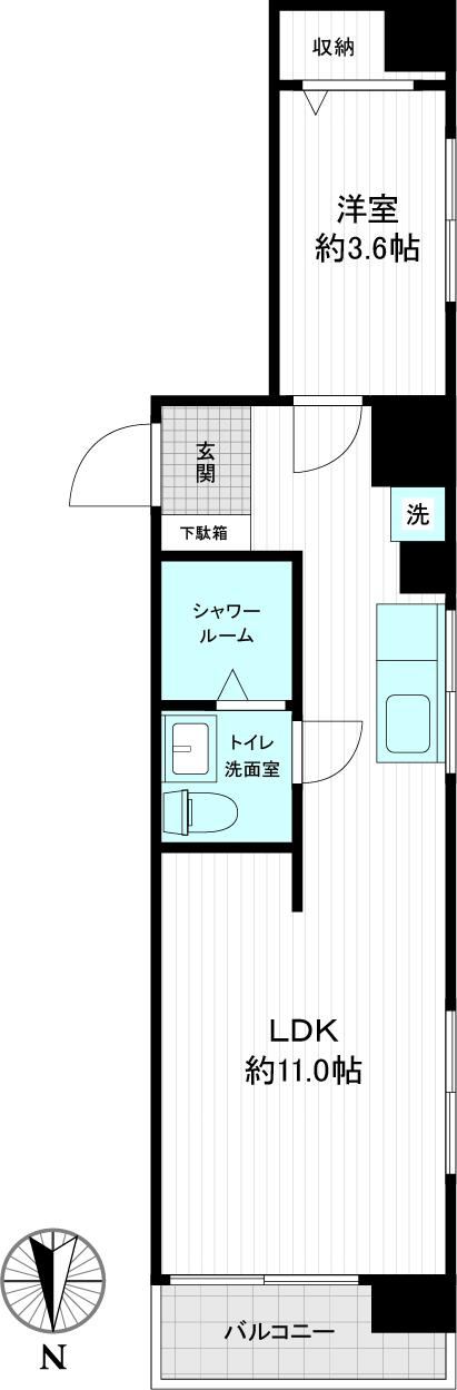 1LDK apartment in Shibuya Ward, Tokyo - Photo 1