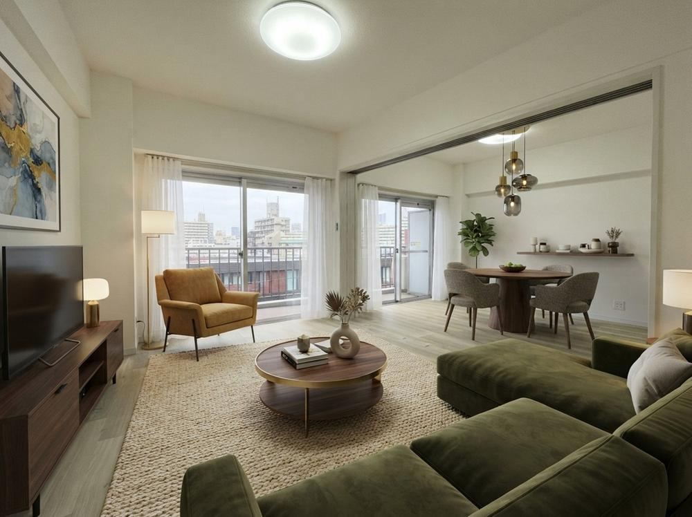 2LDK apartment in Shinjuku Ward, Tokyo - Photo 1
