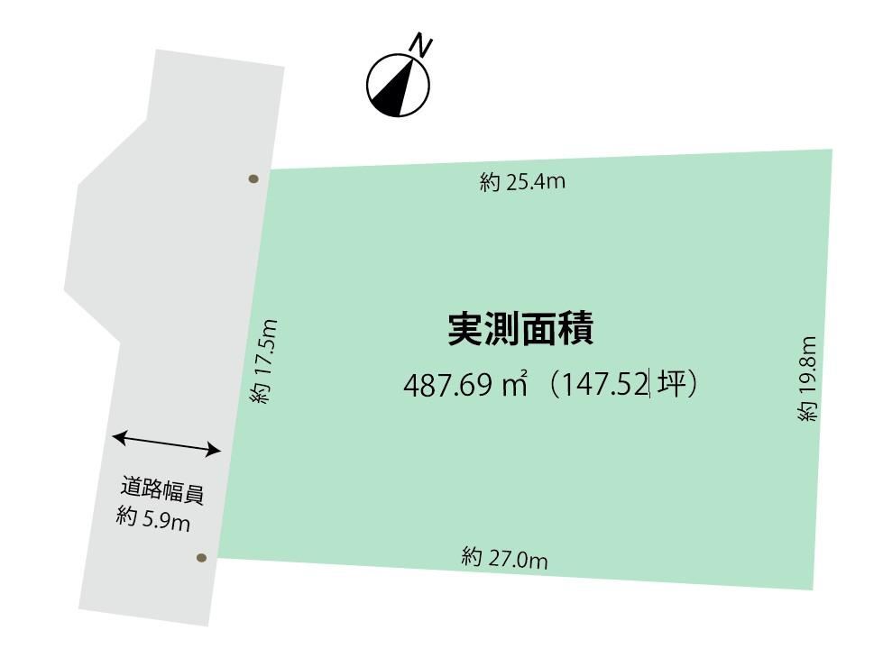 488 m² land in Chuo Ward, Chiba - Photo 1