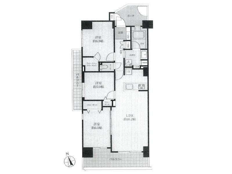 3LDK apartment in Minami Ward, Sagamihara, Kanagawa - Photo 1