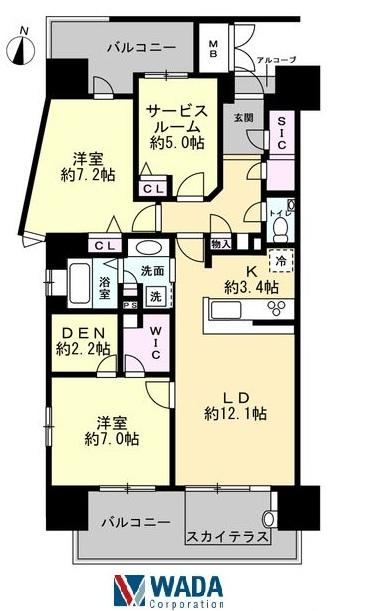 2LDK+S apartment in Kochi, Kochi - Photo 1