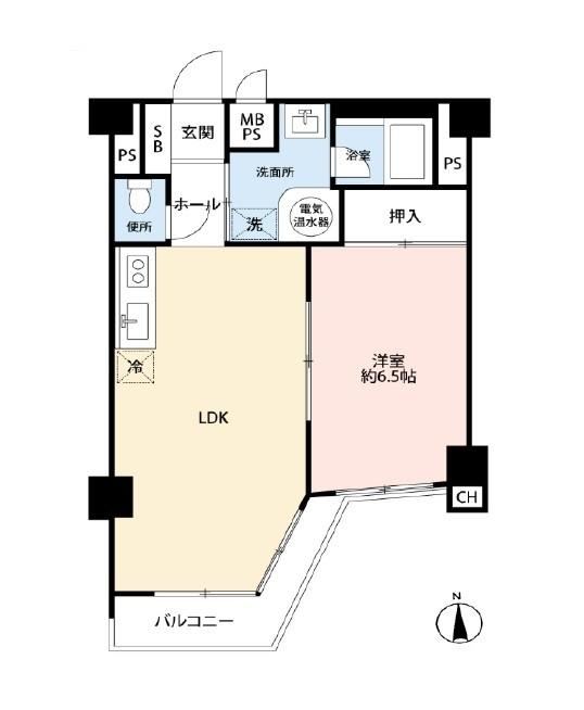 1LDK apartment in Shinjuku Ward, Tokyo - Photo 1