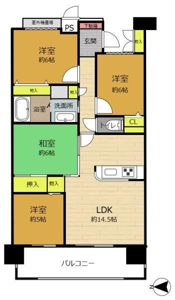 4LDK apartment in Uji, Kyoto - Photo 1