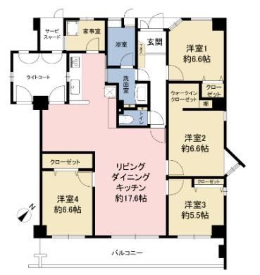 4LDK apartment in Chuo Ward, Fukuoka - Photo 1