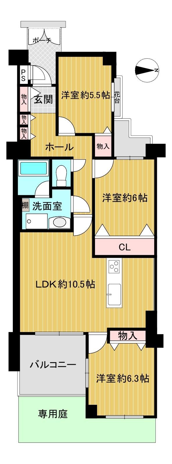 3LDK apartment in Toyonaka, Osaka - Photo 1