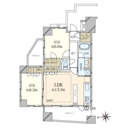 2LDK apartment in Shibuya Ward, Tokyo - Photo 1