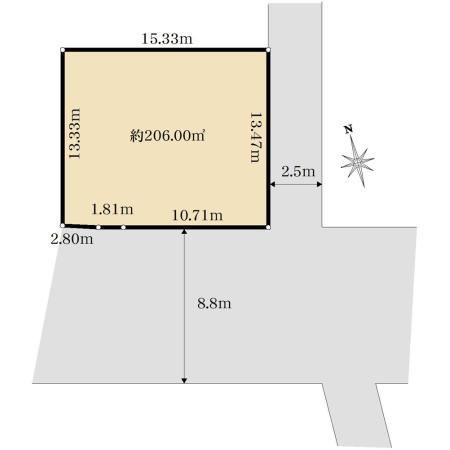 206 m² land in Ryugasaki, Ibaraki - Photo 1
