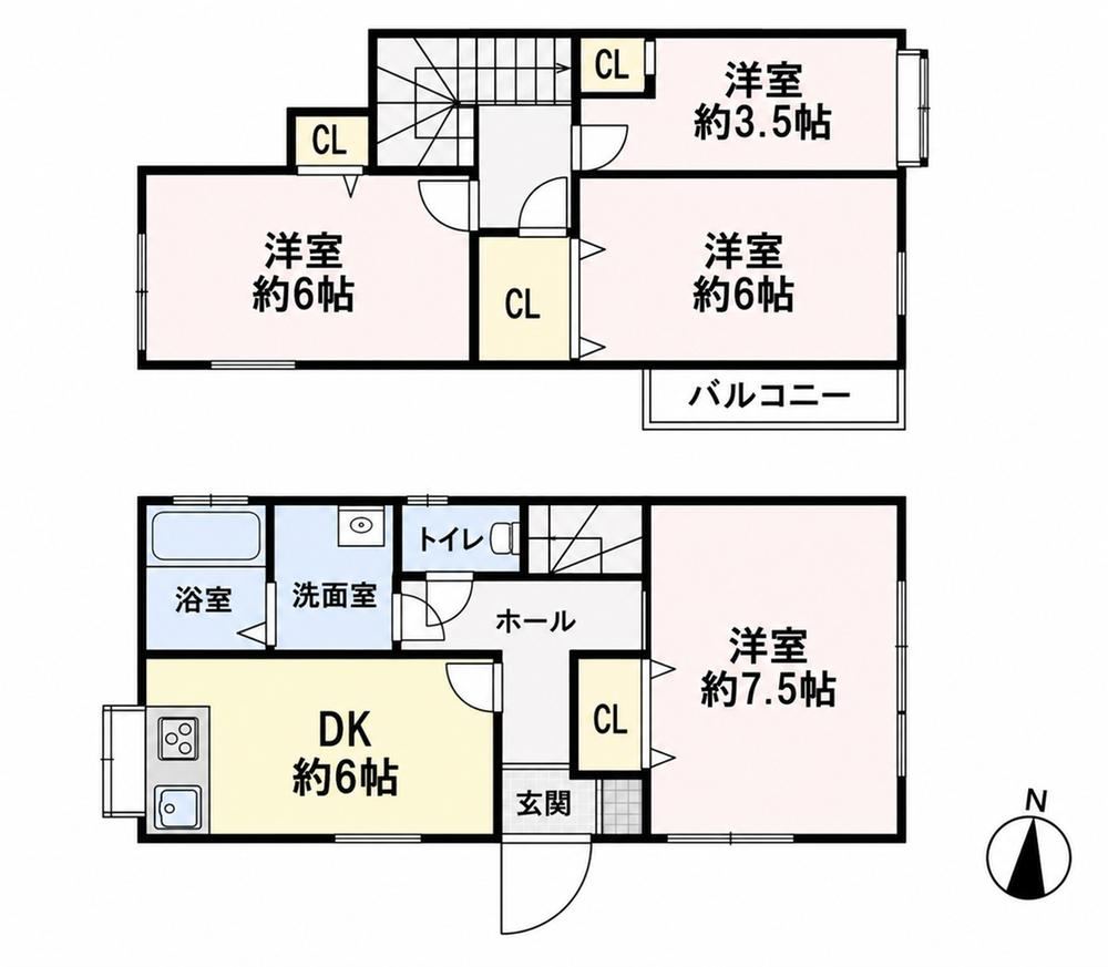 3LDK+S house in Kawaguchi, Saitama - Photo 1