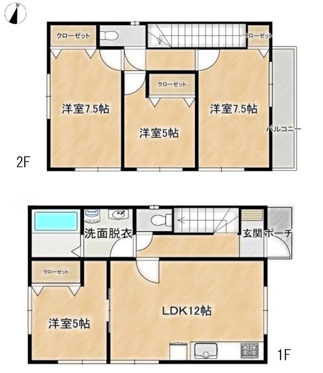 4LDK house in Soka, Saitama - Photo 1