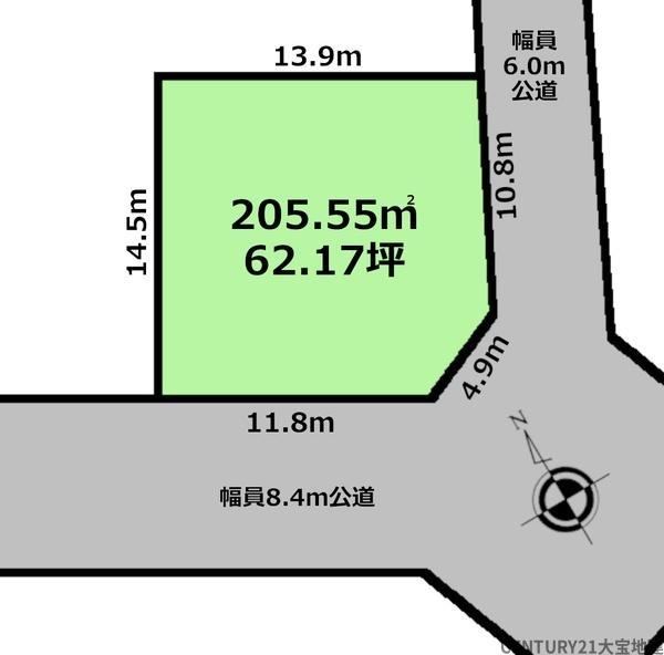 206 m² land in Wakaba Ward, Chiba - Photo 1