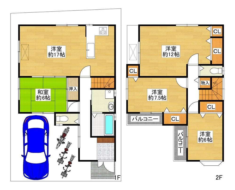 4LDK house in Daito, Osaka - Photo 1