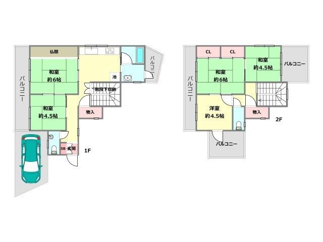 5DK house in Nishinomiya, Hyogo - Photo 1