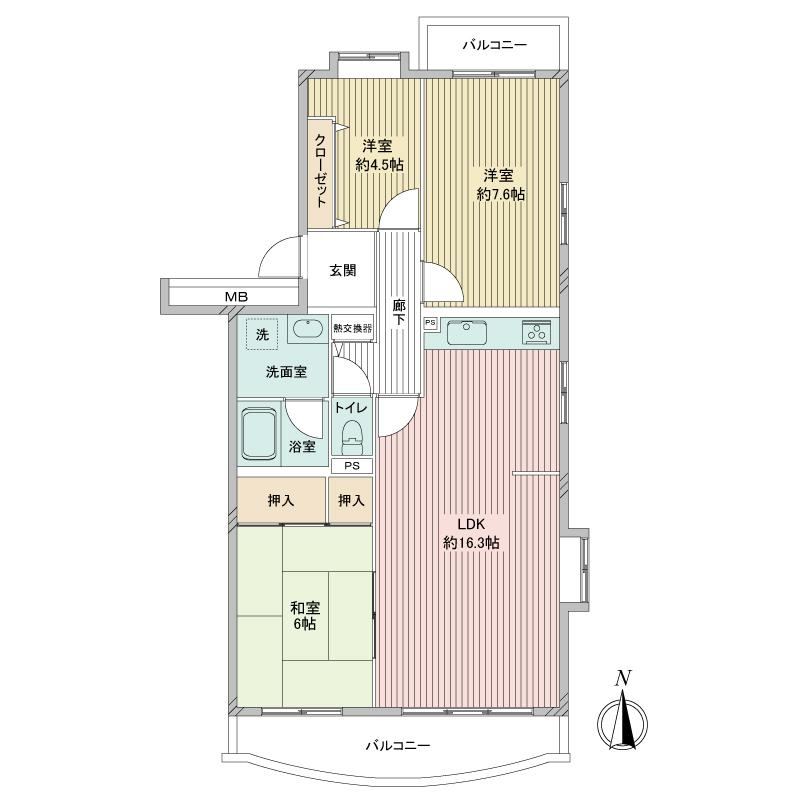 3LDK apartment in Shinagawa Ward, Tokyo - Photo 1