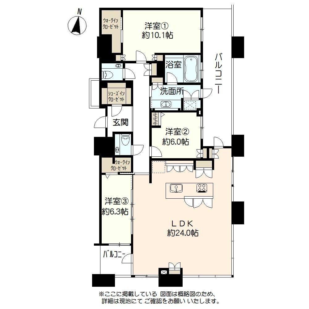 3LDK apartment in Higashi Ward, Fukuoka - Photo 1
