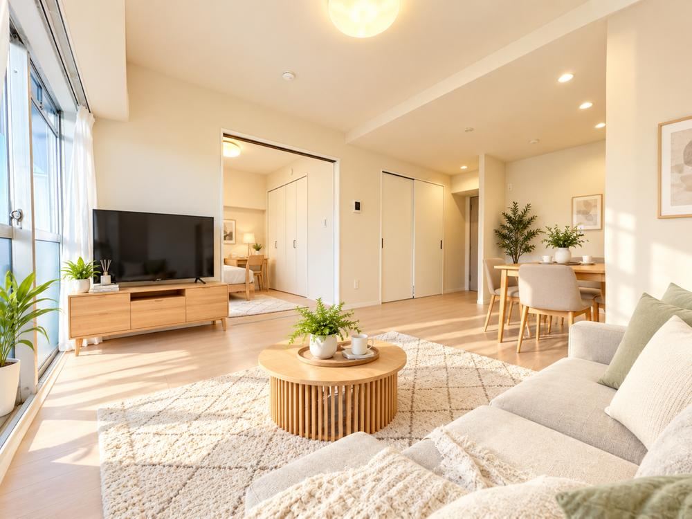 2LDK+S apartment in Hachioji, Tokyo - Photo 1