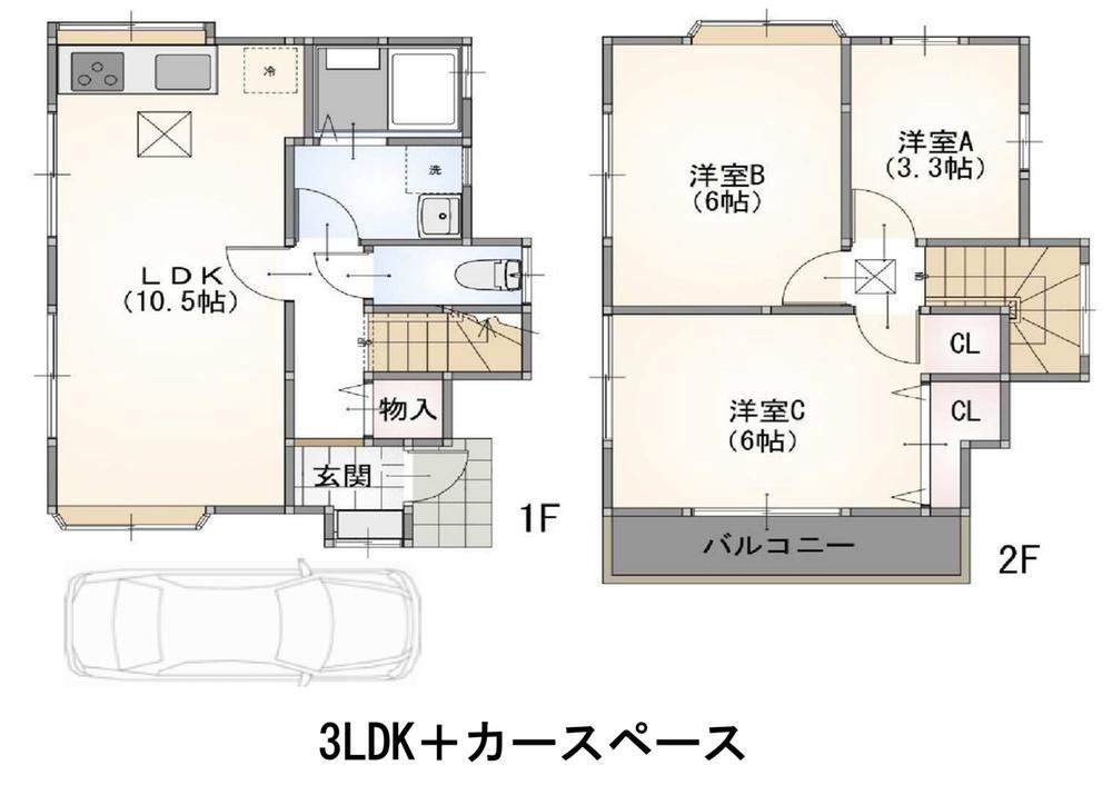 3LDK house in Kanagawa Ward, Yokohama, Kanagawa - Photo 1