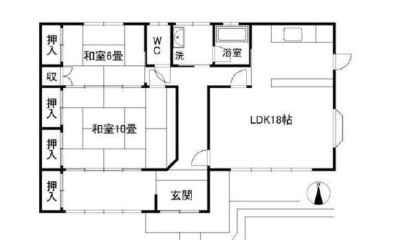 2LDK house in Kiryu, Gunma - Photo 1