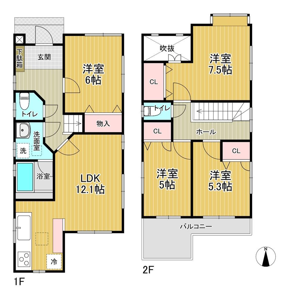 4LDK house in Owariasahi, Aichi - Photo 1