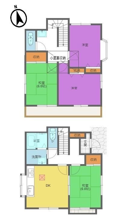 4DK house in Tachikawa, Tokyo - Photo 1