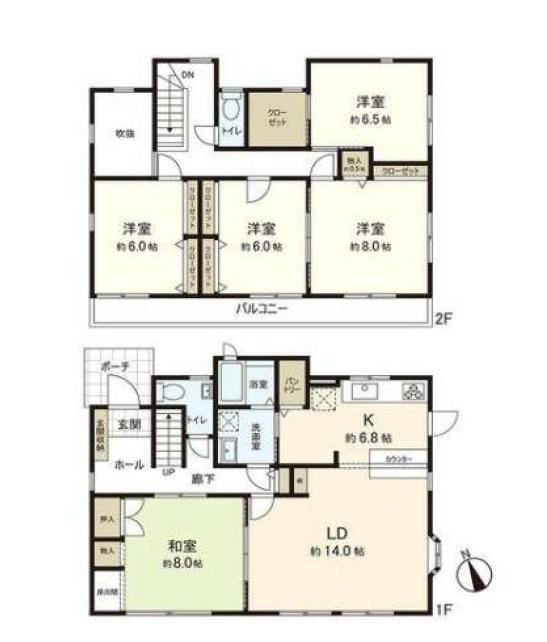 5LDK house in Rifu, Miyagi District, Miyagi - Photo 1