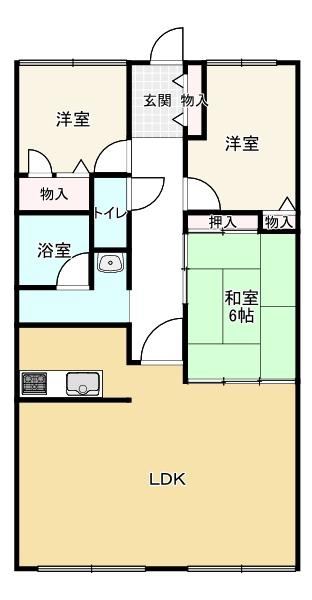3LDK apartment in Kakogawa, Hyogo - Photo 1
