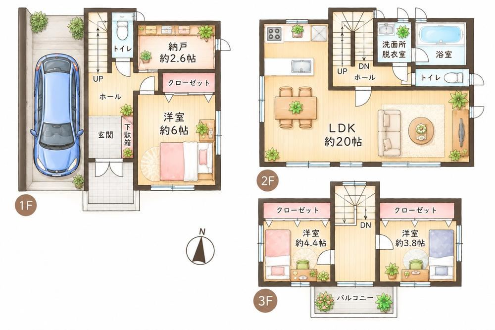 3LDK+S house in Takarazuka, Hyogo - Photo 1