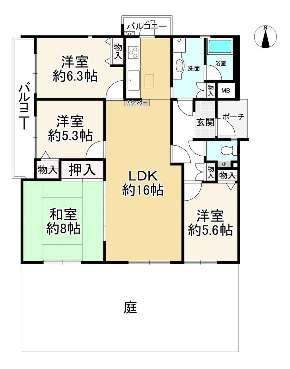 4LDK apartment in Ikoma, Nara - Photo 1