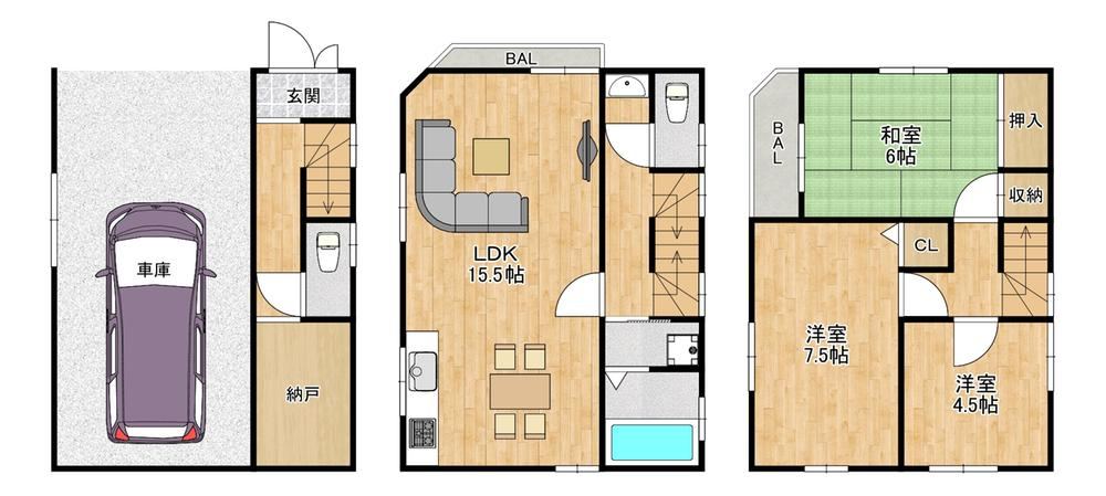 3LDK+S house in Amagasaki, Hyogo - Photo 1