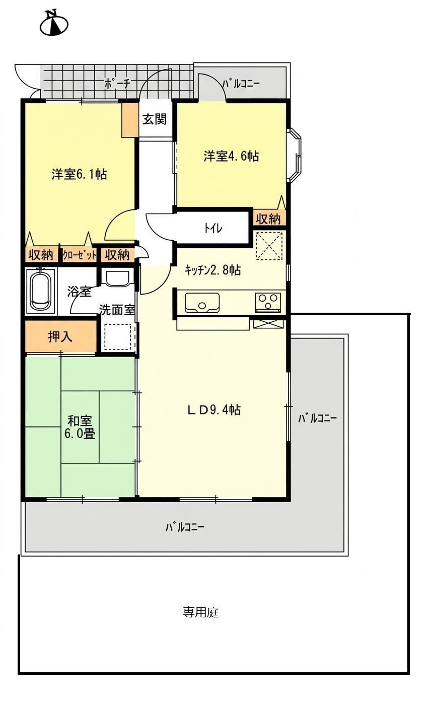 3LDK apartment in Suginami Ward, Tokyo - Photo 1