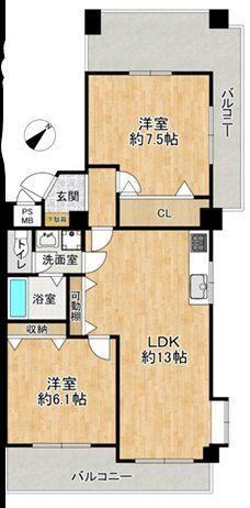 2LDK apartment in Higashinada Ward, Kobe, Hyogo - Photo 1