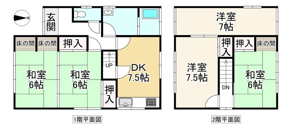 5DK house in Ikoma, Nara - Photo 1