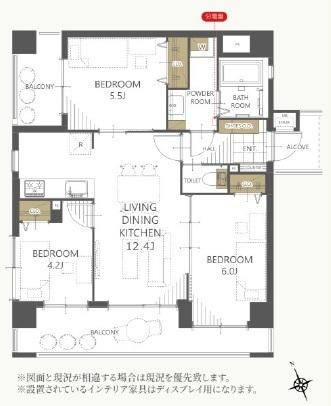 3LDK apartment in Hyogo Ward, Kobe, Hyogo - Photo 1