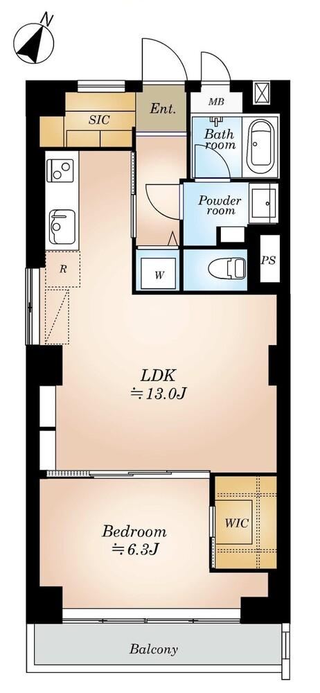 1LDK apartment in Katsushika Ward, Tokyo - Photo 1