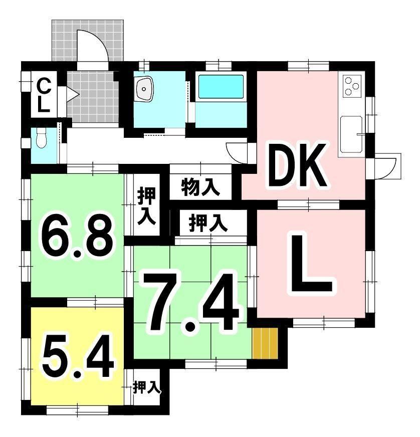 3LDK house in Kakamigahara, Gifu - Photo 1