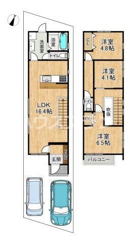 3LDK house in Hirakata, Osaka - Photo 1